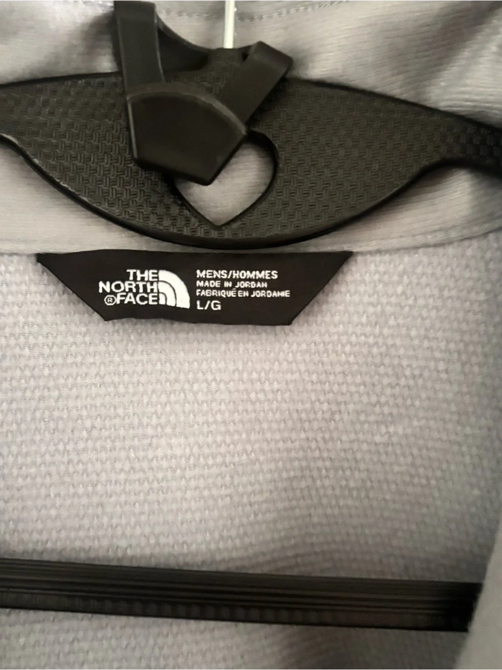 The North Face Men’s Light Gray Performance Full-Zip Jacket